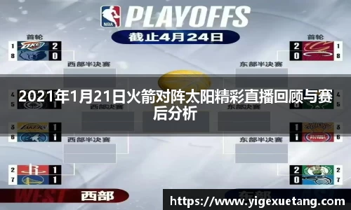 2021年1月21日火箭对阵太阳精彩直播回顾与赛后分析
