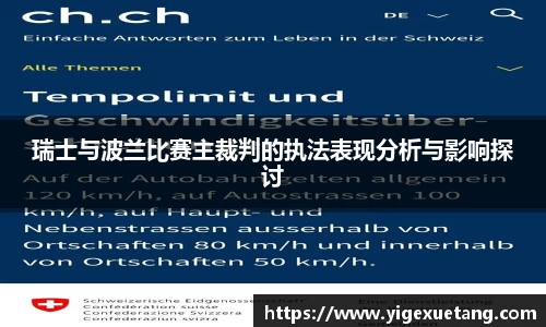 瑞士与波兰比赛主裁判的执法表现分析与影响探讨