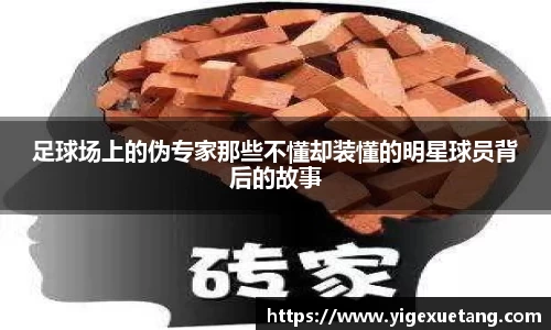 足球场上的伪专家那些不懂却装懂的明星球员背后的故事