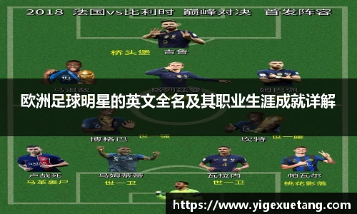 欧洲足球明星的英文全名及其职业生涯成就详解
